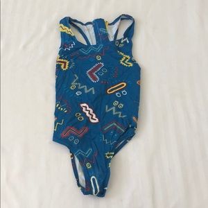 Stella McCartney kids bathing suit racer back